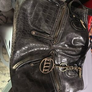 ELLE Shoulder handbag Chain straps VEGAN